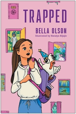 Paperback of "Trapped" by Benbella Books featuring the book cover with bold title text and design elements.