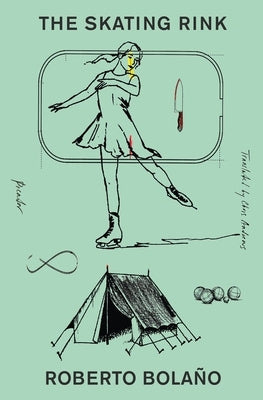 Paperback of The Skating Rink by Picador USA featuring a cover image with a winter skating scene.
