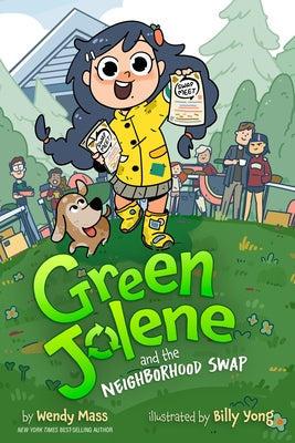 Green Jolene paperback book by Disney Hyperion featuring colorful cover art of Jolene and neighborhood characters.