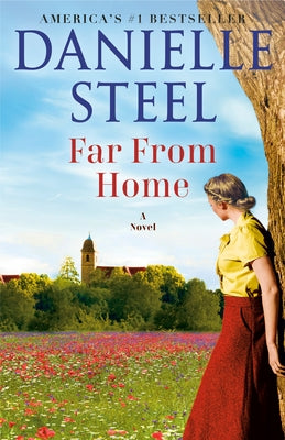 Paperback edition of "Far from Home" by Dell, featuring the book cover with title and author branding.