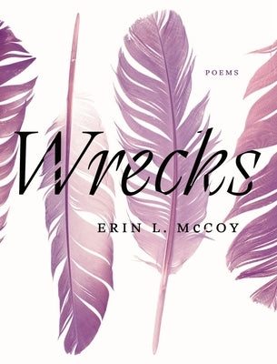 Paperback of "Wrecks" by Noemi Press, featuring its cover with abstract artwork and the book's title in bold text.