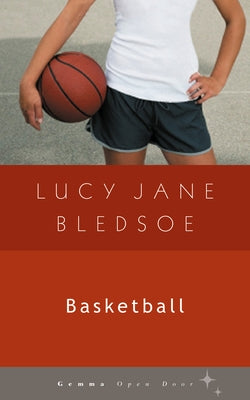 Paperback basketball book by Gemma Open Door showing colorful cover with basketball illustrations and title text.