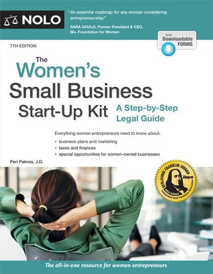 The Women's Small Business Start-Up Kit: A Step-By-Step Legal Guide Paperback NOLO