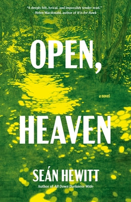 Open vintage paperback of "Heaven," featuring a soft cover with a classic design and visible title on the front.