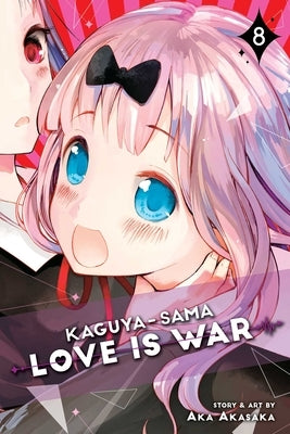 Paperback of Kaguya-Sama: Love Is War, Vol. 8 manga by Viz Media, featuring colorful cover art with characters from the series.