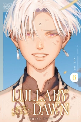 Paperback of "Lullaby of the Dawn, Volume 6" by Lovelove, showing the book cover with title and author on a plain background.