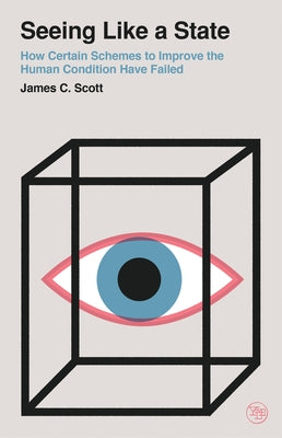 Paperback of "Seeing Like a State" by Yale University Press, showing the book cover with title and author details.