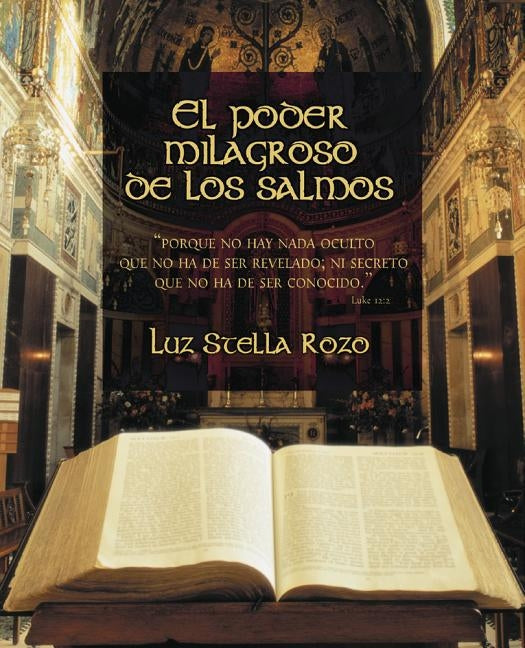 Paperback of El Poder Milagroso de Los Salmos by Llewellyn Espanol, showing the front cover with spiritual and symbolic design.