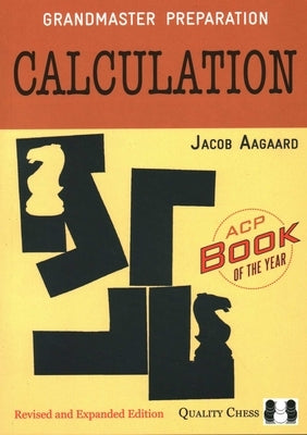 Paperback calculation book by Quality Chess UK Ltd, featuring diagrams and text on mathematical problem-solving.