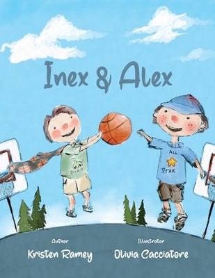 Inex & Alex paperback novel by Onion River Press, showing a book cover with artwork and title on the front.