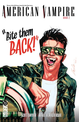 American Vampire Book Two paperback by DC Comics featuring a dark, illustrated cover with vampire-themed artwork.