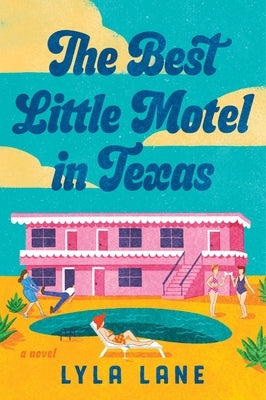Paperback copy of "The Best Little Motel in Texas" by Harper Perennial, featuring the book's cover with title and author details.