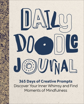 Callisto Daily Doodle Journal paperback with colorful pages, featuring 365 creative prompts for mindfulness and self-expression.