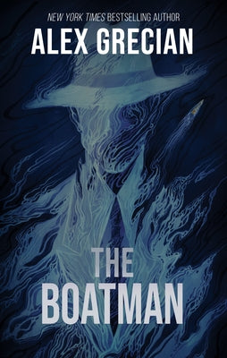 Paperback of "The Boatman" by Bad Hand Books featuring a dark, moody cover with abstract artwork.