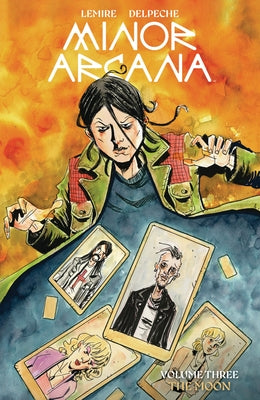 Paperback of Minor Arcana Vol. 3 comic book by Boom! Studios featuring colorful illustrated tarot-inspired artwork.