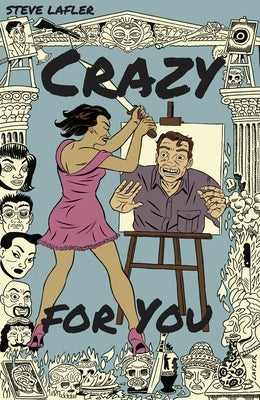 Paperback comic book titled "Crazy for You" by Fantagraphics Books featuring colorful cover art.