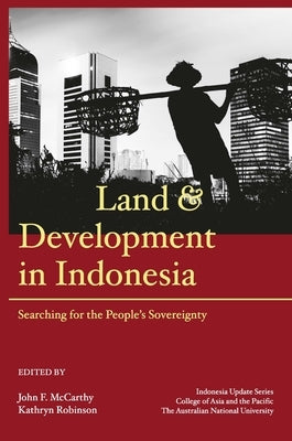Paperback book titled "Land and Development in Indonesia" by Iseas - Yusof Ishak Institute, focusing on Indonesian land sovereignty.