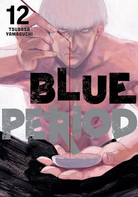 Blue Period 12 paperback manga by Kodansha Comics featuring a cover illustration of a young artist with art supplies.