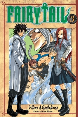 Paperback of Fairy Tail V03 manga by Kodansha Comics featuring colorful cover art and manga characters.