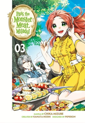 Paperback of Pass the Monster Meat, Milady! 3 manga by Kodansha Comics, featuring colorful cover art and manga characters.