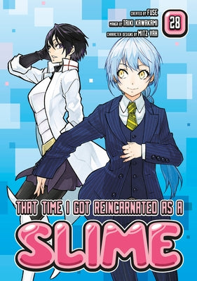 Paperback of That Time I Got Reincarnated as a Slime volume 28 by Kodansha Comics, featuring the book cover with character artwork.