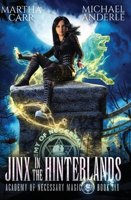 Paperback of Jinx in the Hinterlands by Lmbpn Publishing, featuring a book cover with fantasy artwork and title text.