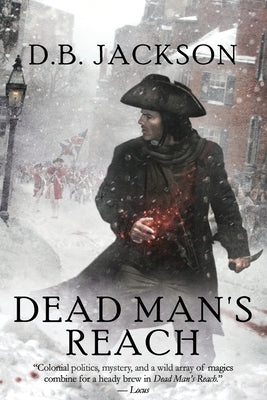Paperback of "Dead Man's Reach" by Lore Seekers Press featuring a dark, mysterious cover with shadowy imagery.