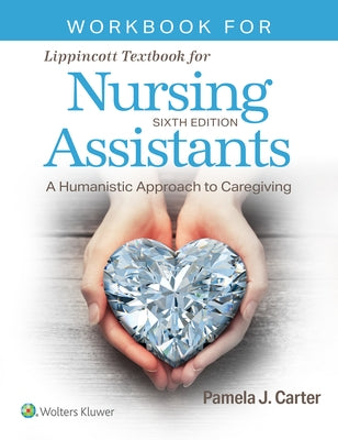 Paperback workbook for Lippincott Nursing Assistant textbook by LWW, featuring practice exercises and study material.
