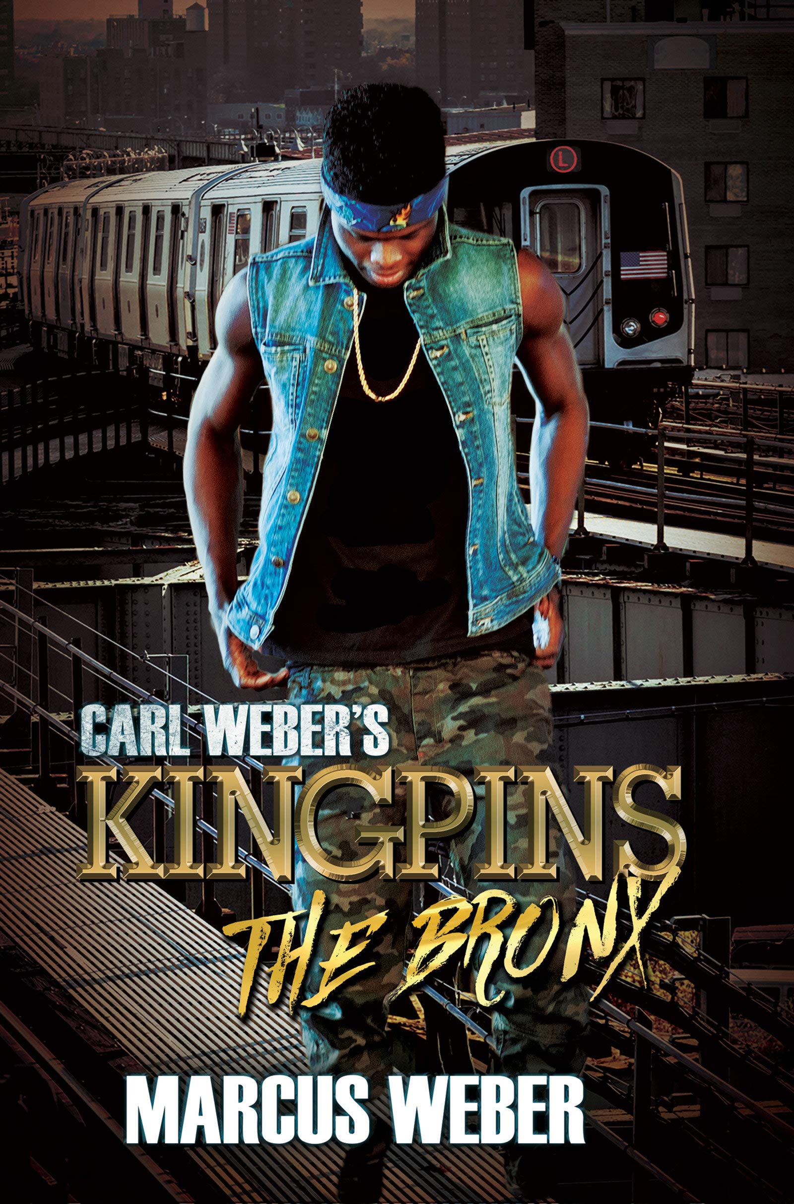 Cover image of Carl Weber's Kingpins: The Bronx book by Marcus Weber, featuring urban-themed artwork and bold typography.