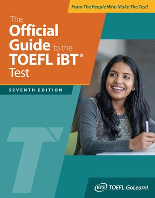Paperback of The Official Guide to the TOEFL IBT Test, Seventh Edition by McGraw-Hill Companies showing the front cover.