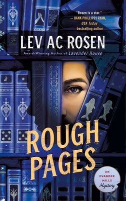 Paperback of Rough Pages: An Evander Mills Mystery by Minotaur Books, featuring a dark and suspenseful cover design.