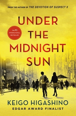 Paperback of "Under the Midnight Sun" by Minotaur Books, featuring the book cover with dark, atmospheric artwork.