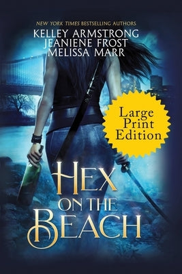 Paperback book titled "Hex on the Beach" by MM Ink, featuring a cover with beach and mystical hex-themed design.