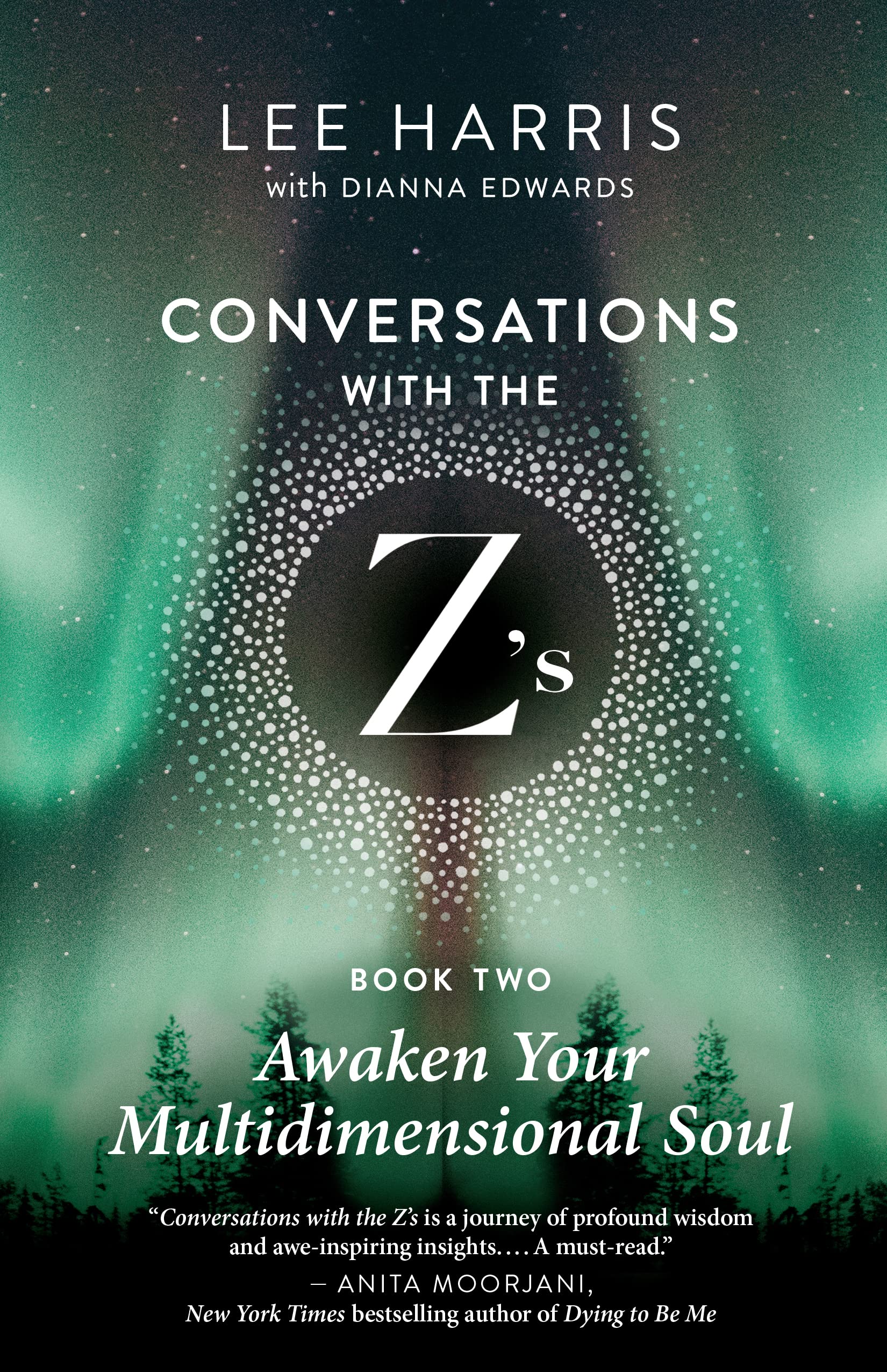 Paperback copy of "Awaken Your Multidimensional Soul" by New World Library, featuring the book cover with spiritual imagery.