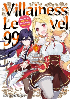 Paperback of Villainess Level 99 Volume 3 by One Peace Books, featuring the cover art of a fantasy character and title text.
