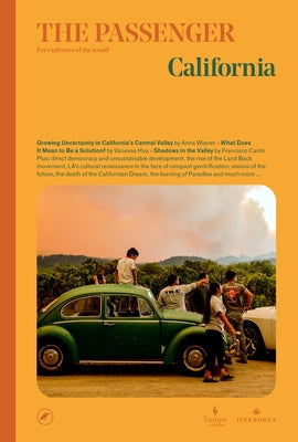 Paperback book titled "The Passenger: California" by Passenger, featuring a cover with scenic California imagery.
