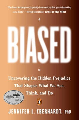 Paperback book titled "Biased" by Penguin Books, showing the front cover with the title and author details.