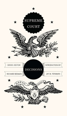 Paperback of Penguin Books' Supreme Court Decisions with classic cover design, featuring the title prominently on the spine.