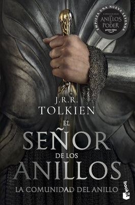 Paperback copy of The Lord of the Rings: The Fellowship of the Ring TV Tie-In by Planeta Publishing, featuring the book cover.