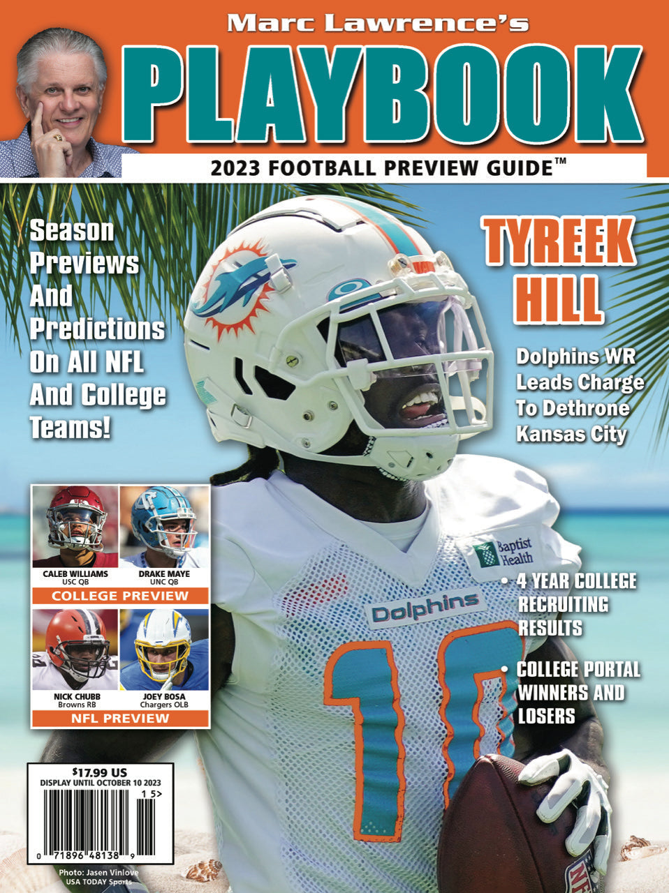 Marc Lawrence 2023 Playbook Football Guide PRE-ORDER - TX Corrections Bookstore
