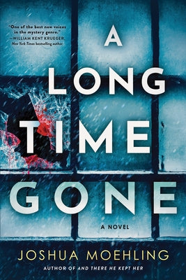 Paperback of "A Long Time Gone" by Poisoned Pen Press featuring the book's cover with title and author details.