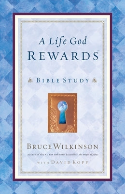 Paperback Bible study book titled "A Life God Rewards" by PRH Christian Publishing, featuring a cover with religious imagery.