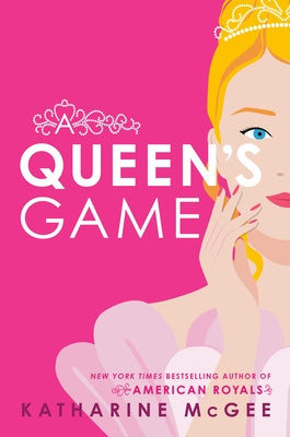 Paperback book titled "A Queen's Game" by Random House Children's Books with colorful cover art.