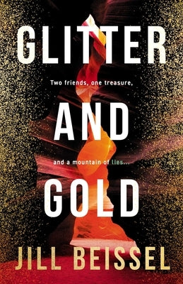Paperback of Glitter and Gold by Rising Action, featuring a cover with glittery gold accents and engaging book design.