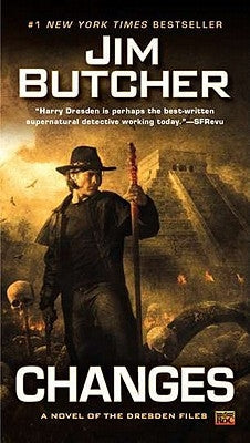 Paperback copy of "Changes" by Roc, showing the book cover with title and author details.