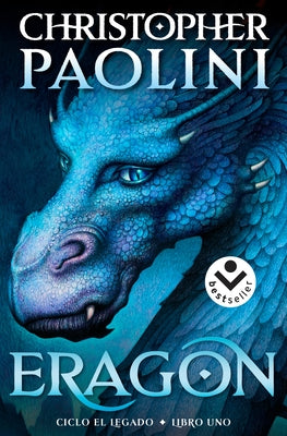 Paperback of Eragon Spanish edition by Roca Bolsillo, featuring the book cover with fantasy artwork and title.