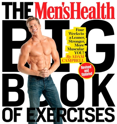 Paperback of The Men's Health Big Book of Exercises by Rodale Books, showing the cover with fitness illustrations.