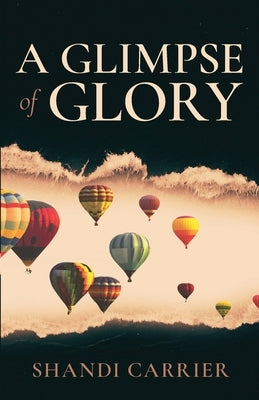 Paperback book titled "A Glimpse of Glory" by Ruach & Ember Press, featuring a cover with artistic design.