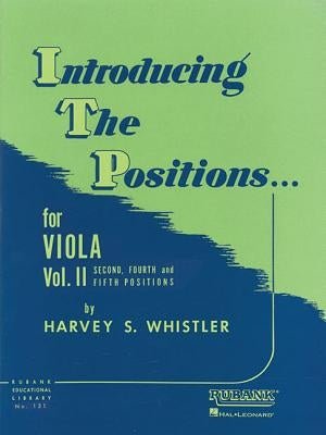 Paperback book titled "Introducing the Positions for Viola: Volume 2" by Rubank Publications, showing the cover with musical notation.