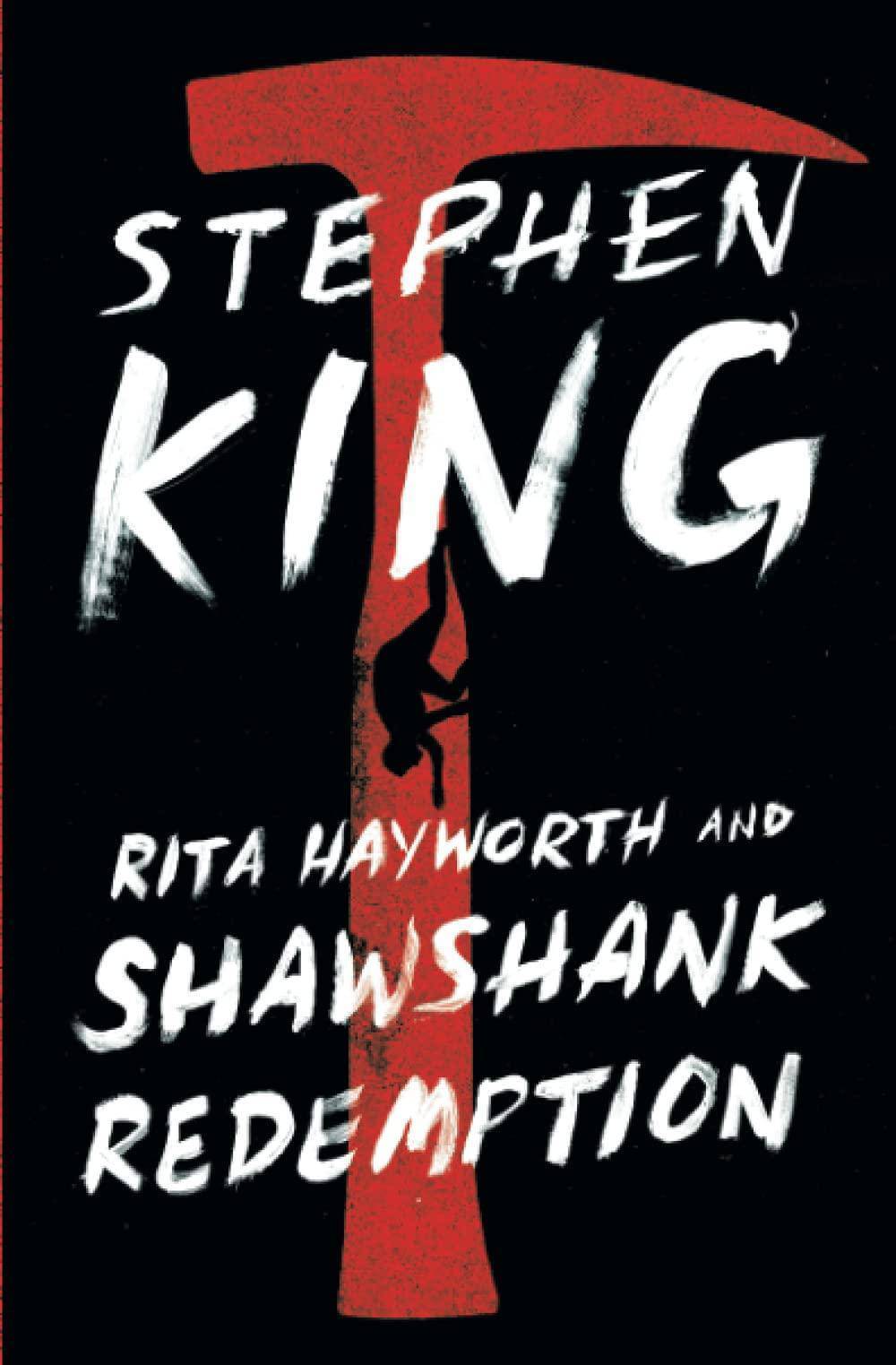 Paperback of Rita Hayworth and Shawshank Redemption by Scribner Book Company, showing the book cover with title and author text.